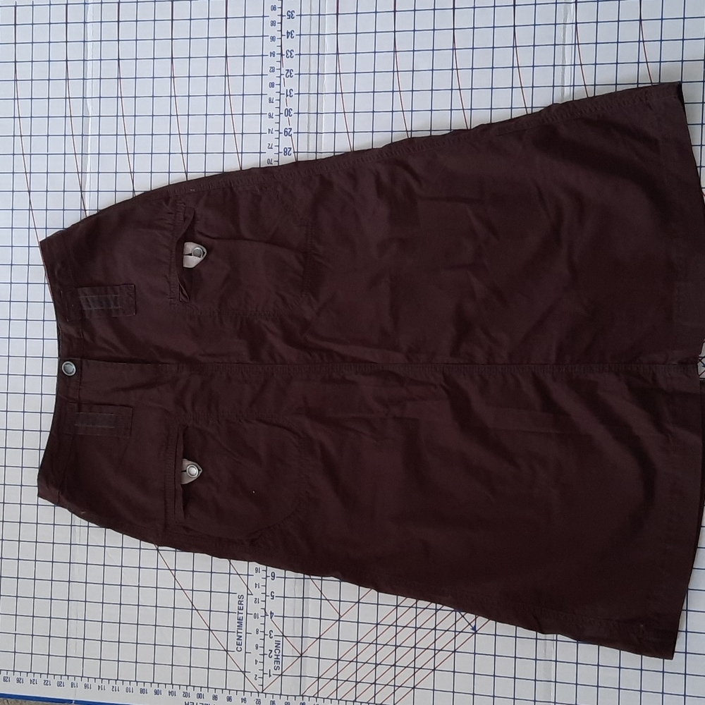 Mexx Long Brown A-Line Skirt